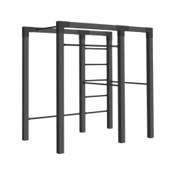 Udendørs Træning ^ Plus FITNESSSTATIV 220 X 138 X 210 CM SORT