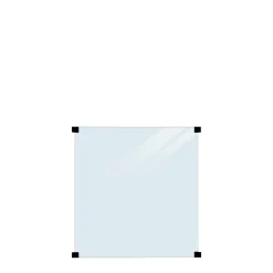 Glashegn ^ Plus GLASHEGN LAMINERET KLART 90 X 91 X 90 X 0.80 CM