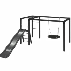 Udendørs Træning ^ Plus GYNGESTATIV 208 X 198 X 340 CM SORT
