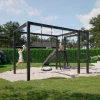 Udendørs Træning ^ Plus GYNGESTATIV 208 X 198 X 340 CM SORT