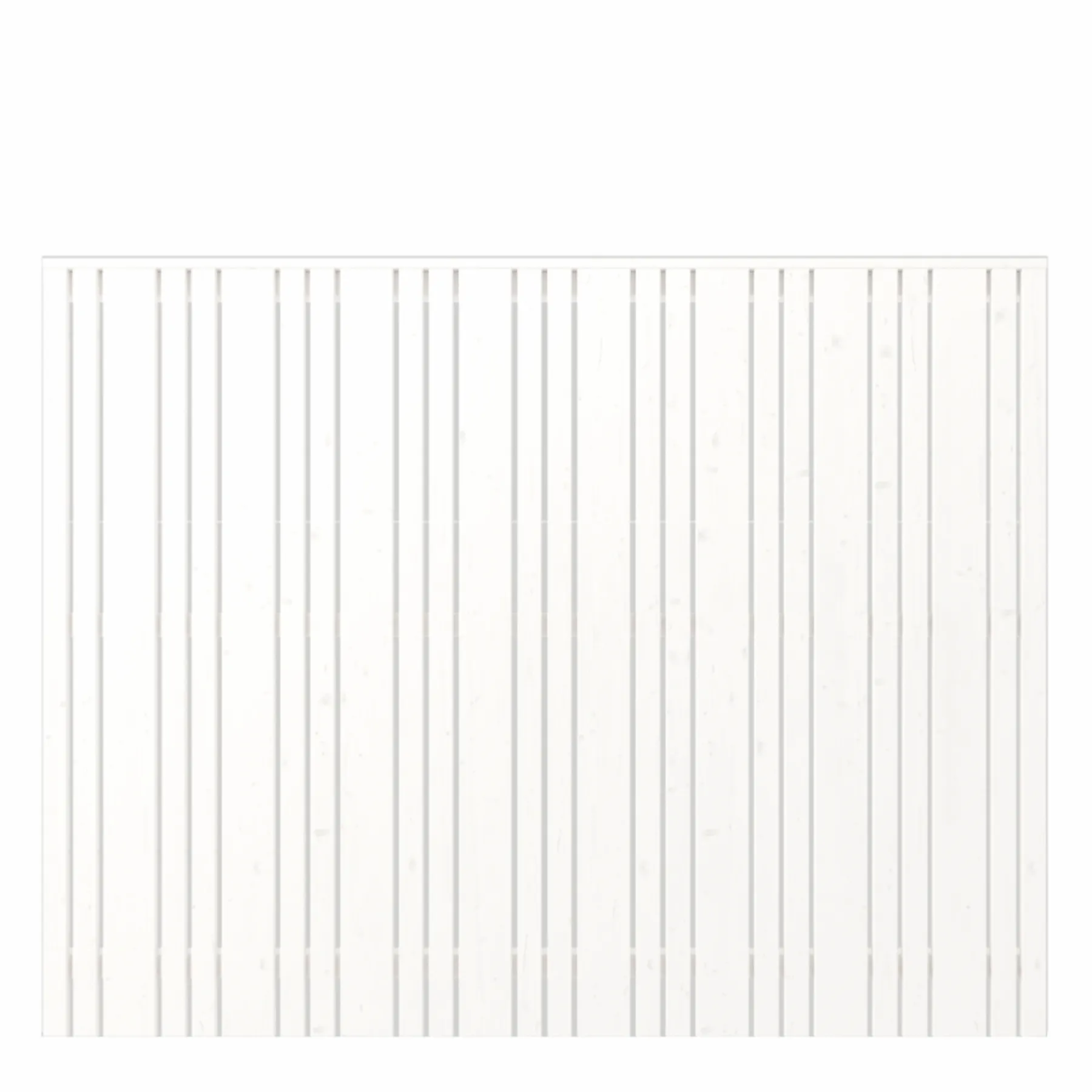 Træhegn ^ Plus HEGN FUNGICIDBEHANDLET & GRUNDMALET 2 GANGE HVID 180 X 140 CM