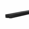Tilbehør Hegn ^ Plus KLINK/PLANK MELLEMTOPAFSLUTNING 3.40 X 6.80 X 174 CM SORT
