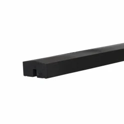 Tilbehør Hegn ^ Plus KLINK/PLANK MELLEMTOPAFSLUTNING 3.40 X 6.80 X 174 CM SORT