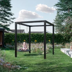 Udendørs Træning ^ Plus MODEL 1 GYNGESTATIV 208 X 198 X 198 CM SORT