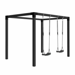 Udendørs Træning ^ Plus MODEL 2 GYNGESTATIV 208 X 198 X 268 CM SORT