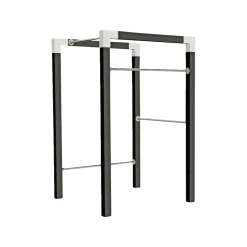 Udendørs Træning ^ Plus OUTDOOR FITNESSSTATIV 220 X 138 X 138 CM SORT