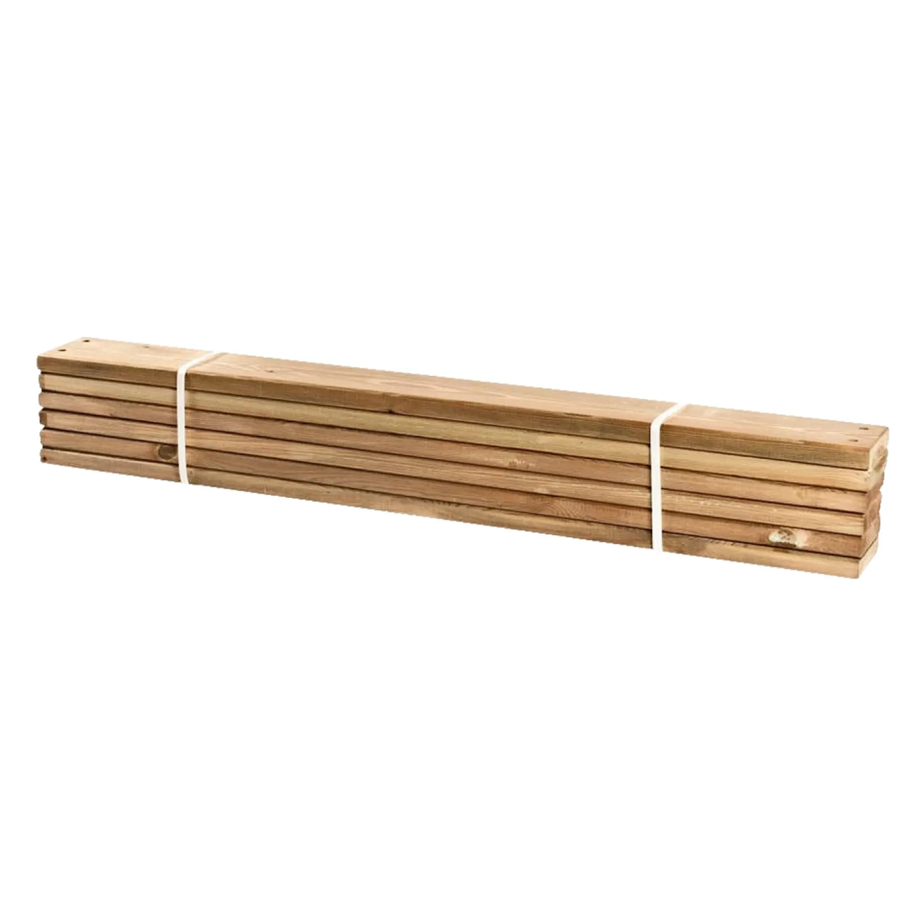 Højbede & Plantekasser ^ Plus PIPE PLANKE HØJBED NATUR 12 X 28 X 120 CM