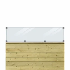 Træhegn ^ Plus PROFILHEGN TRYKIMPRÆGNERET 174 X 125 CM