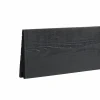Træhegn ^ Plus PROFILHEGN TRYKIMPRÆGNERET OG GRUNDMALET SORT 14 X 177 CM