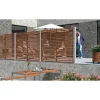 Træhegn ^ Plus TOKYO HEGN THERMOWOOD® GYLDENBRUN 180 X 140 CM