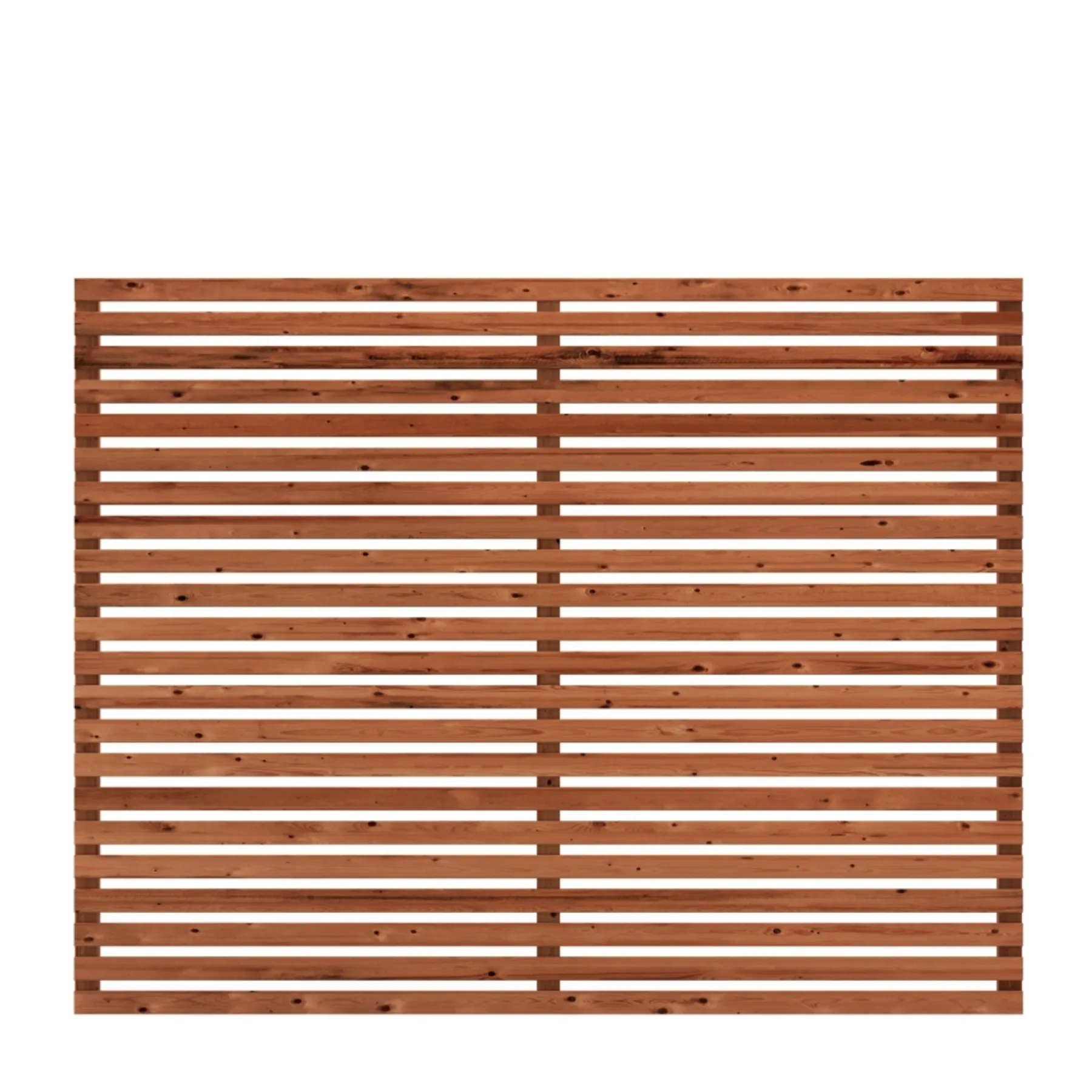 Træhegn ^ Plus TOKYO HEGN THERMOWOOD® GYLDENBRUN 180 X 140 CM