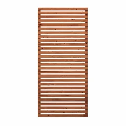 Træhegn ^ Plus TOKYO HEGN THERMOWOOD® GYLDENBRUN 83 X 180 CM