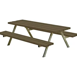 Bord- & Bænkesæt ^ Plus ALPHA BORDBÆNKESÆT GRÅBRUN