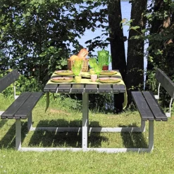 Bord- & Bænkesæt ^ Plus BASIC BORDBÆNKESÆT SORT