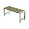 Havebænke ^ Plus CAFE BÆNK GRÅBRUN 127 CM
