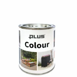 COLOUR LASUR FARVE TRÆBESKYTTELSE TRANSPARENT TEAK 0,75 L>Plus New