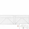COUNTRY LÅGE FUNGICIDBEHANDLET OG GRUNDMALET 2 GANGE HVID 300 X 98 CM>Plus New