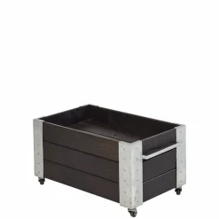 CUBIC BLOMSTERKASSE SORT 45 X 87 X 50 CM>Plus Outlet