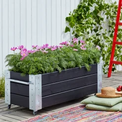 CUBIC BLOMSTERKASSE SORT 45 X 50 X 120 CM>Plus Outlet