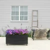 CUBIC BLOMSTERKASSE SORT 45 X 50 X 87 CM>Plus Hot