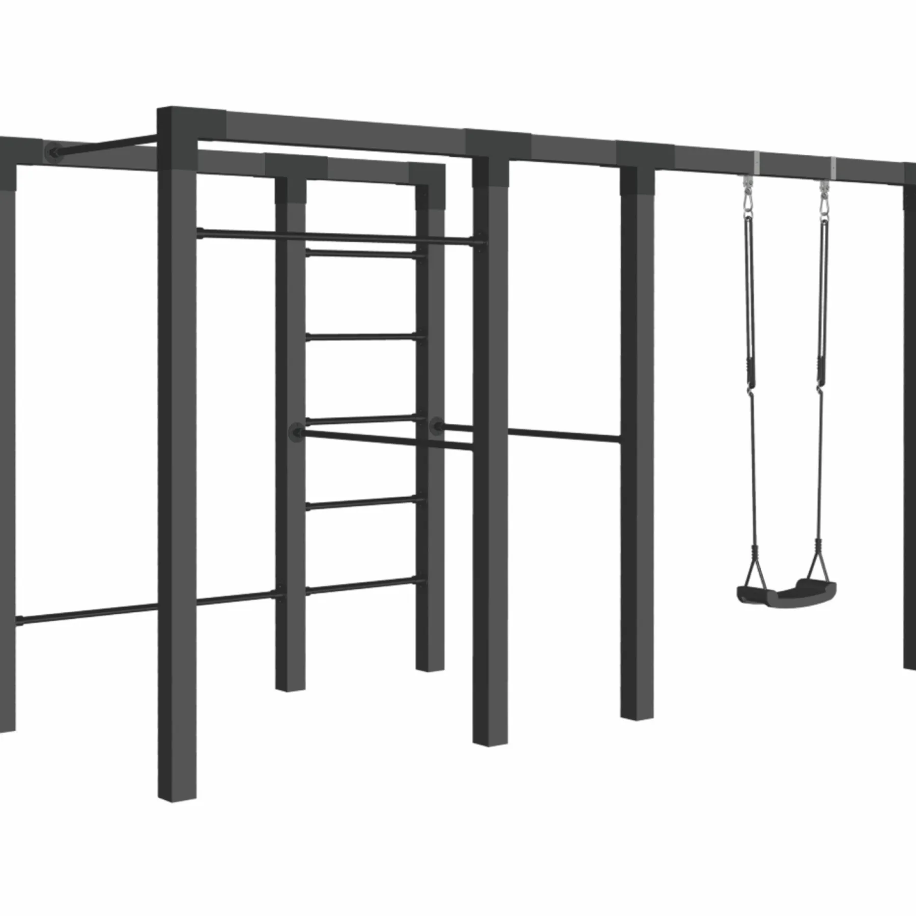 FITNESSSTATIV 220 X 138 X 380 CM SORT>Plus Online