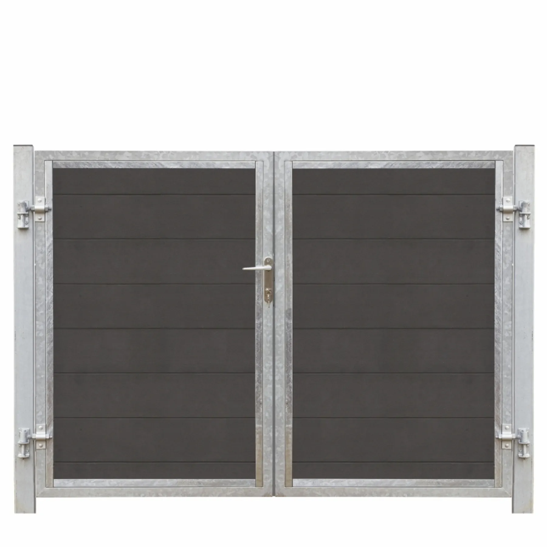 FUTURA VENSTRE DOBBELTLÅGE SKIFFERGRÅ/SORT 213 X 145 CM>Plus New