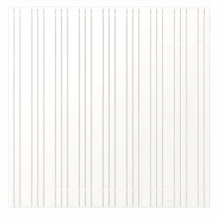 HEGN FUNGICIDBEHANDLET & GRUNDMALET 2 GANGE HVID 180 X 180 CM>Plus Discount