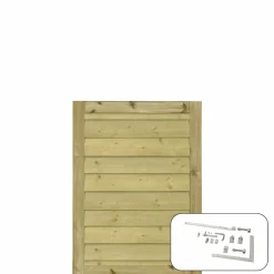 LÅGE TRYKIMPRÆGNERET NATUR 100 X 125 CM>Plus Discount