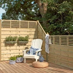 NEWLINE TRÆHEGN TRYKIMPRÆGNERET NATUR 180 X 180 CM>Plus