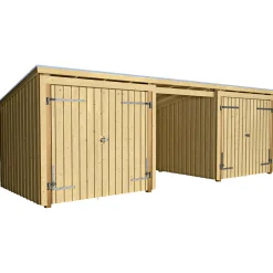 NORDIC 3-MODUL INKL. TAGPAP/ALULISTER MULTIHAVEHUS 14 M2>Plus Best