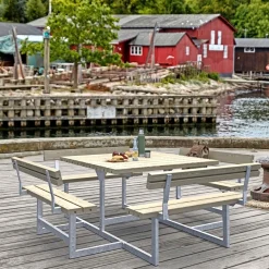 PICNIC BORDBÆNKESÆT NATUR>Plus Discount
