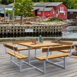 PICNIC BORDBÆNKESÆT NATUR>Plus Outlet