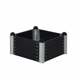 PIPE BLOMSTERKASSE SORT 36 X 80 X 80 CM>Plus Outlet