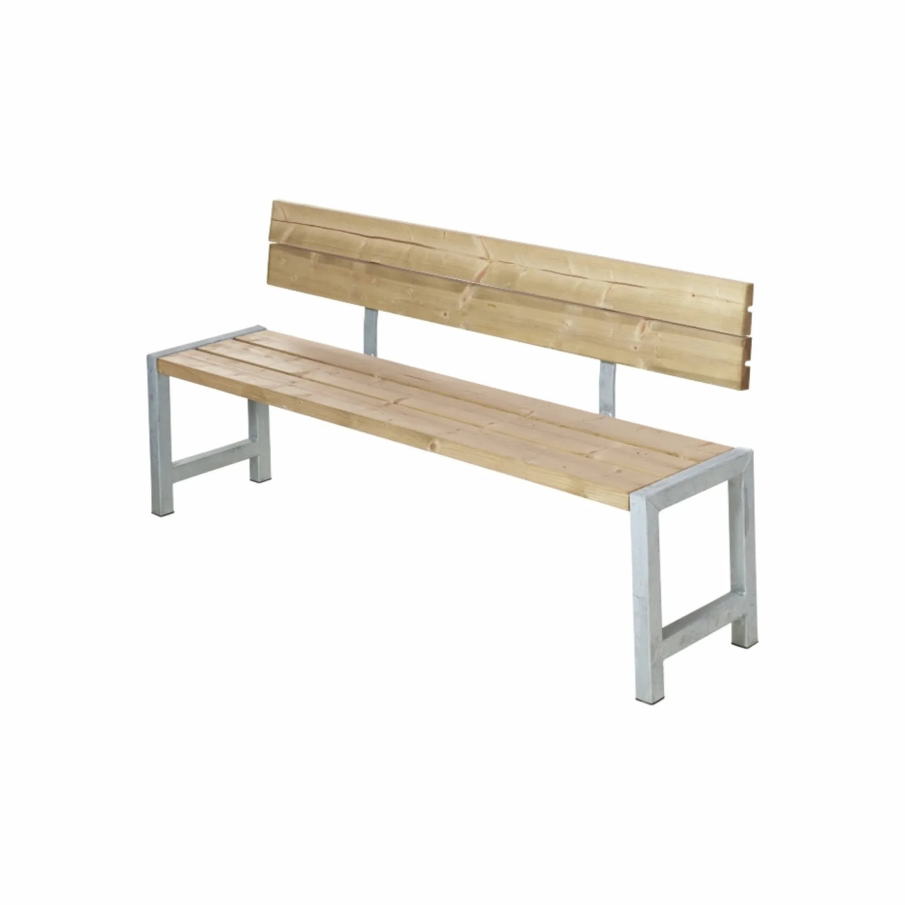 Havebænke ^ Plus PLANKEBÆNK GYLDENBRUN 176 CM