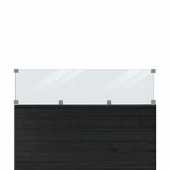 PROFILHEGN TRYKIMPRÆGNERET OG GRUNDMALET SORT 174 X 125 CM>Plus Sale