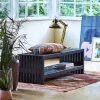 RUSTIK TRALLEBÆNK SORT 138 CM>Plus Online