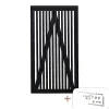 SENDAI LÅGE FUNGICIDBEHANDLET OG GRUNDMALET SORT 100 X 180 CM>Plus Discount
