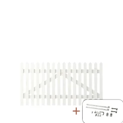 SKAGEN LÅGE FUNGICIDBEHANDLET OG GRUNDMALET 2 GANGE HVID 150 X 80 CM>Plus Discount