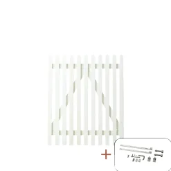SKAGEN LÅGE FUNGICIDBEHANDLET OG GRUNDMALET 2 GANGE HVID 100 X 120 CM>Plus Best