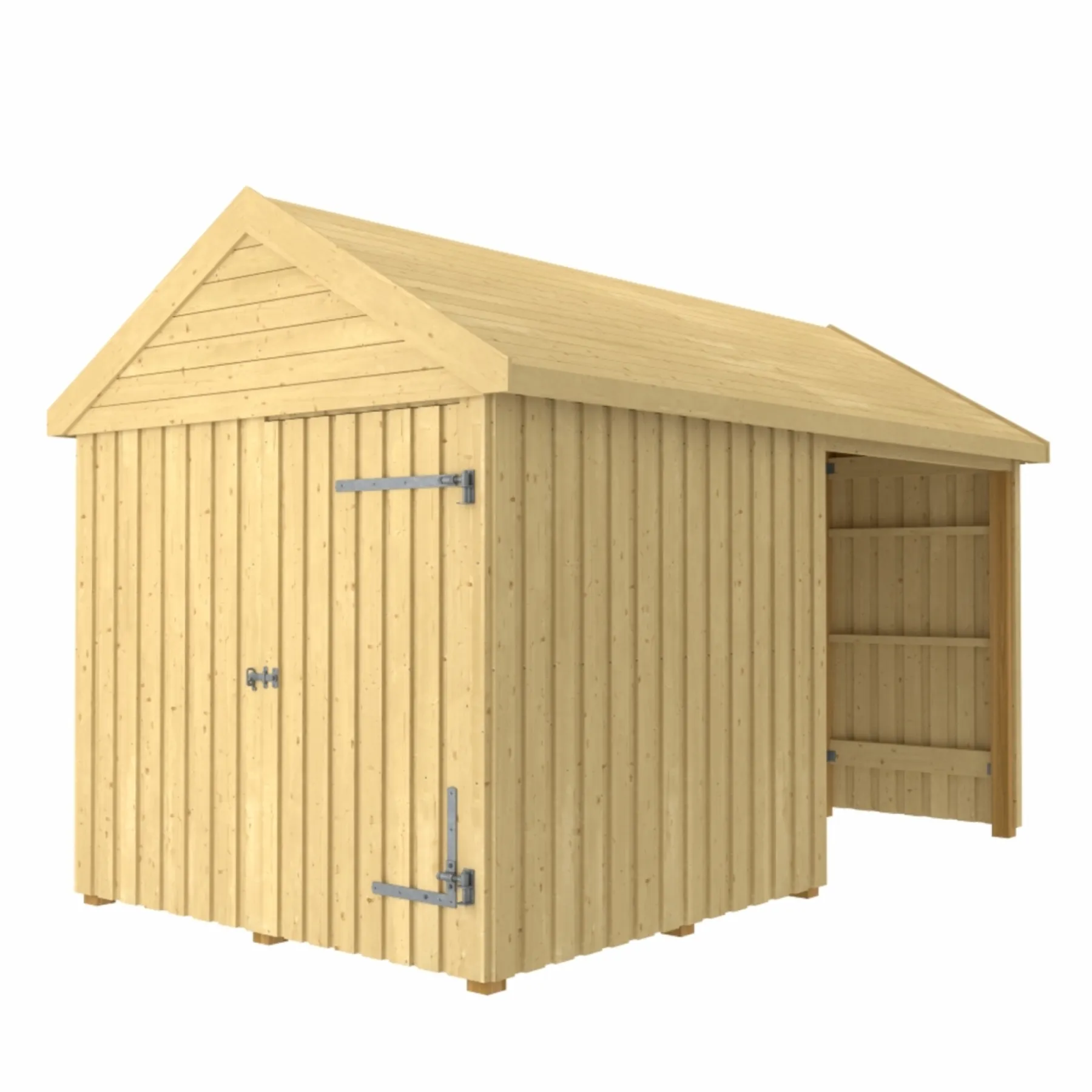 Redskabsskure ^ Plus STANDARD HAVEHUS 10 M²