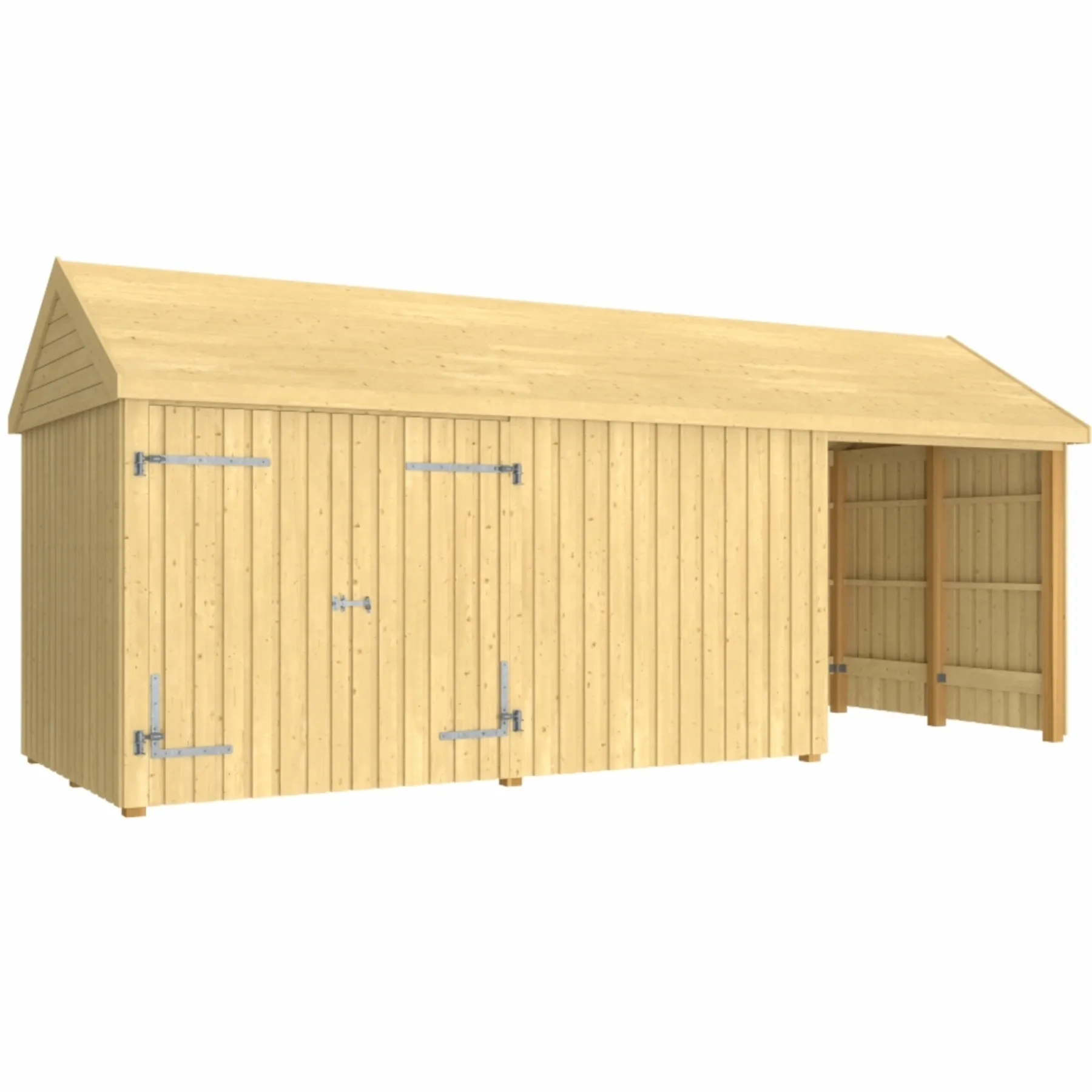 Redskabsskure ^ Plus STANDARD HAVEHUS 14,5 M2