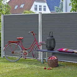 STÅLSTOLPE VARMGALVANISERET STÅL 8 X 8 X 268 CM>Plus Outlet