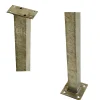 STÅLSTOLPE VARMGALVANISERET STÅL 4.50 X 4.50 X 103.30 CM>Plus New