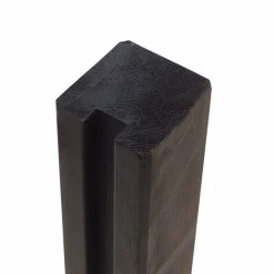 STOLPE TRYKIMPRÆGNERET NTR KL. A OG GRUNDMALET SORT 9 X 9 CM>Plus Discount
