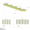 Trappevanger ^ Plus TERRASSETRAPPE 1200 X 680 MM