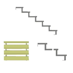 Trappevanger ^ Plus TRAPPEVANGE 30 X 1020 MM