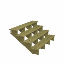 4 TRIN TERRASSETRAPPE 1800 X 710 MM>Plus Sale