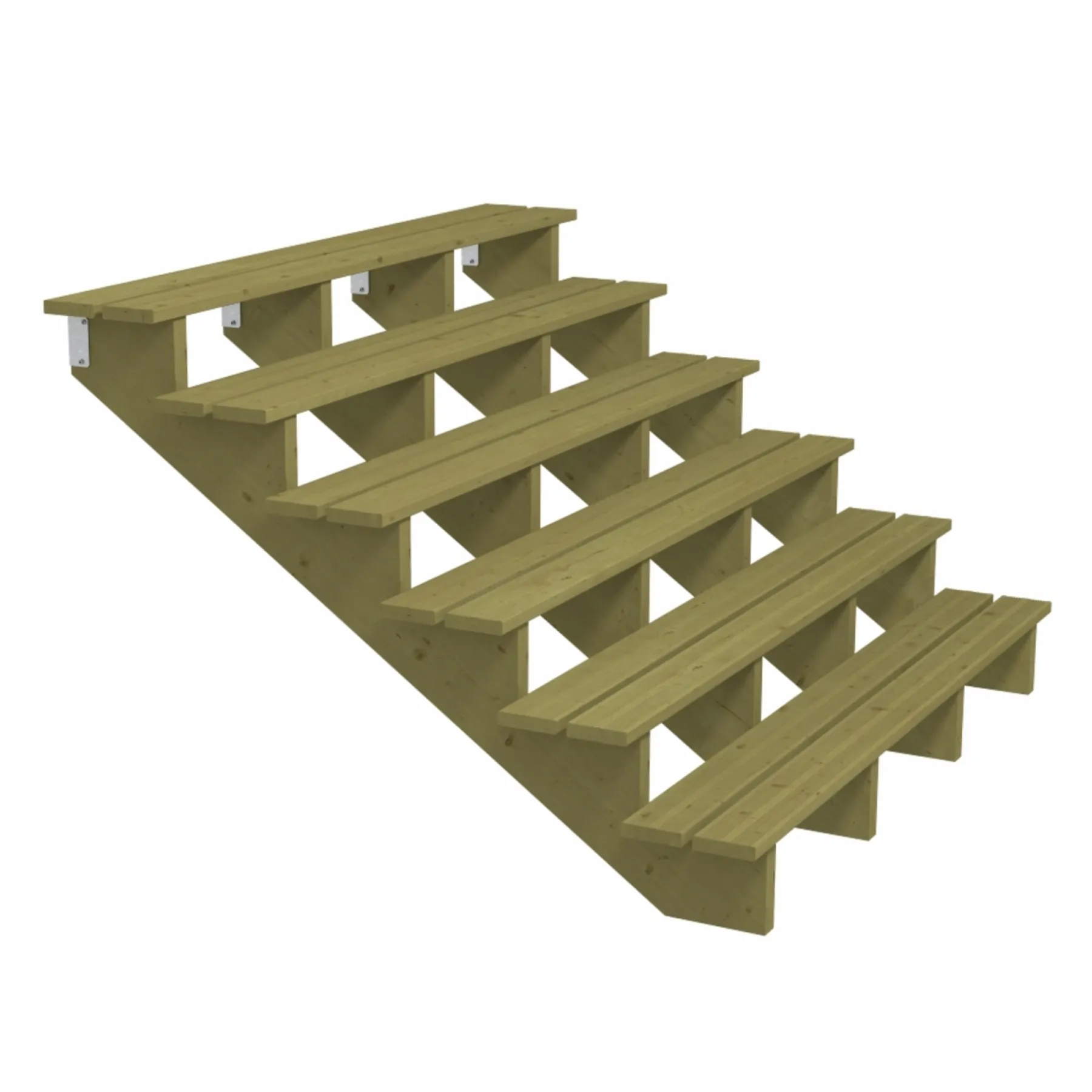 6 TRIN TERRASSETRAPPE 1800 X 1050 MM>Plus New