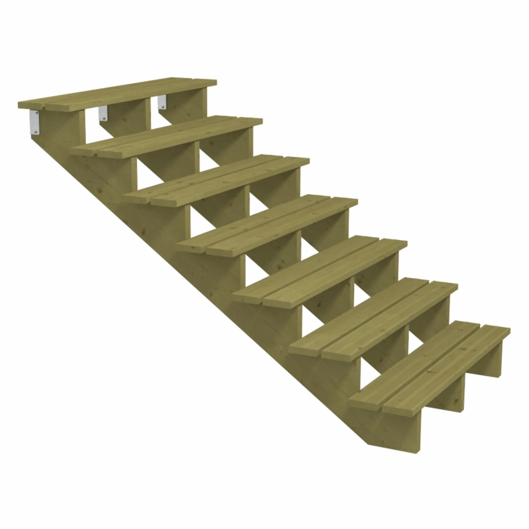 7 TRIN TERRASSETRAPPE 1200 X 1220 MM>Plus Outlet