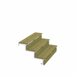 3 TRIN TERRASSETRAPPE 1200 X 540 MM>Plus Best